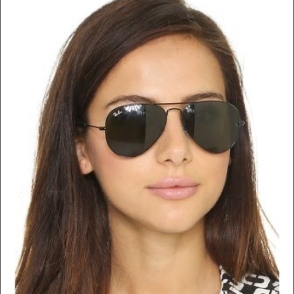 💥BEST DEAL💥Rayban Aviator RB3025 Black G-15 - Picture 8 of 8